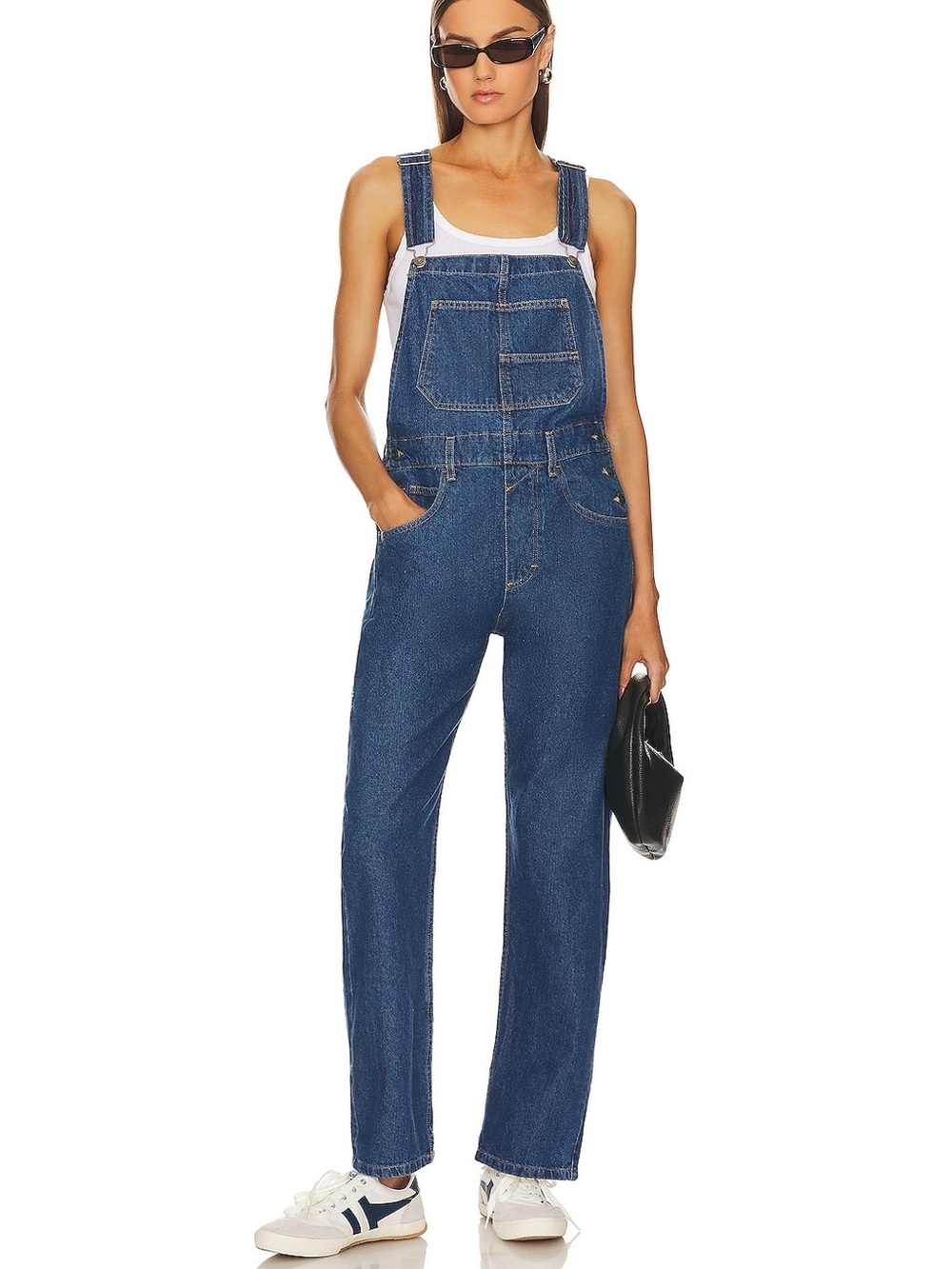 We The Free Ziggy Denim Overalls Size Small